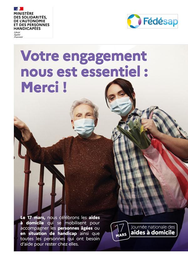 Affiche journée nationale des aides à domicile